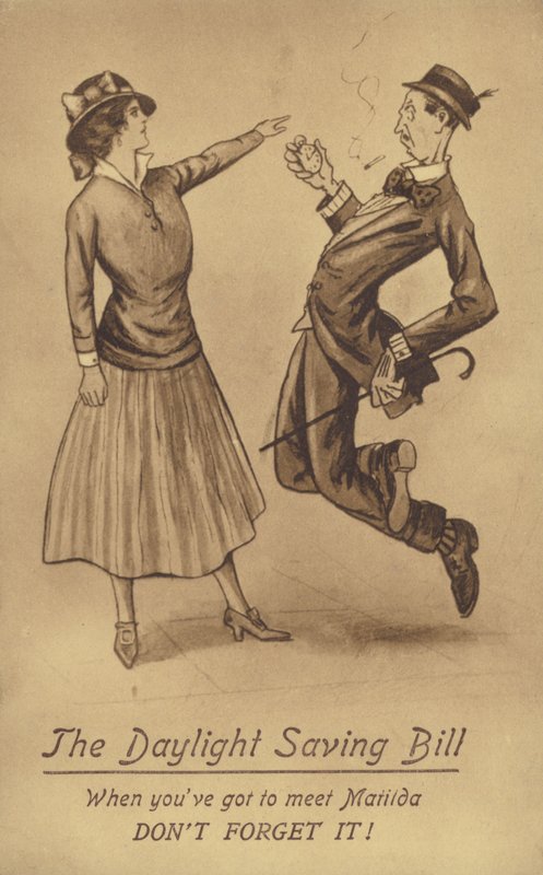 El horario de verano Bil (litho) de English School