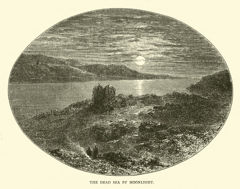 El Mar Muerto a la luz de la luna de English School