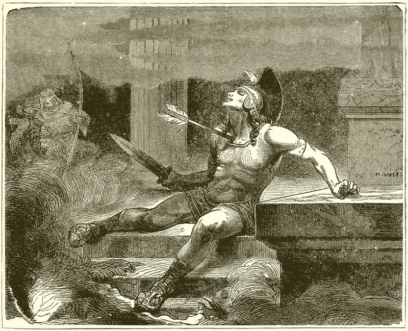 La muerte de Alcibíades de English School