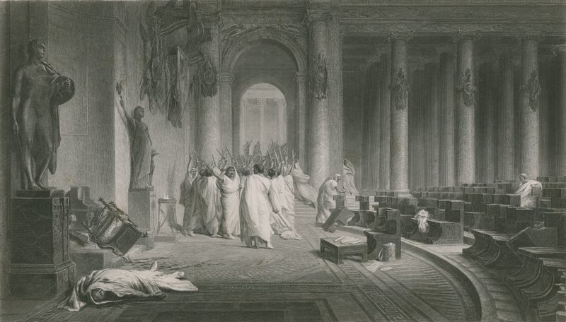 La muerte de César, Julio César de English School
