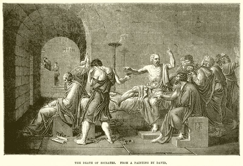 La muerte de Sócrates de English School