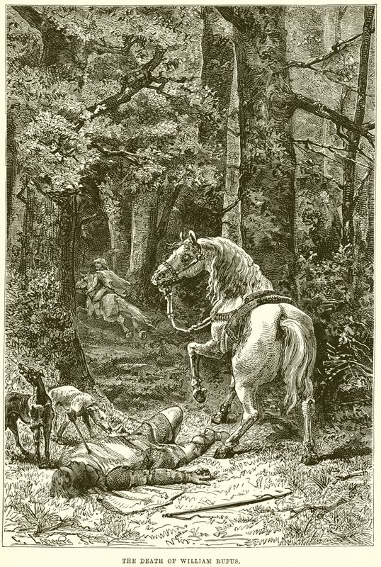 La muerte de Guillermo Rufus de English School