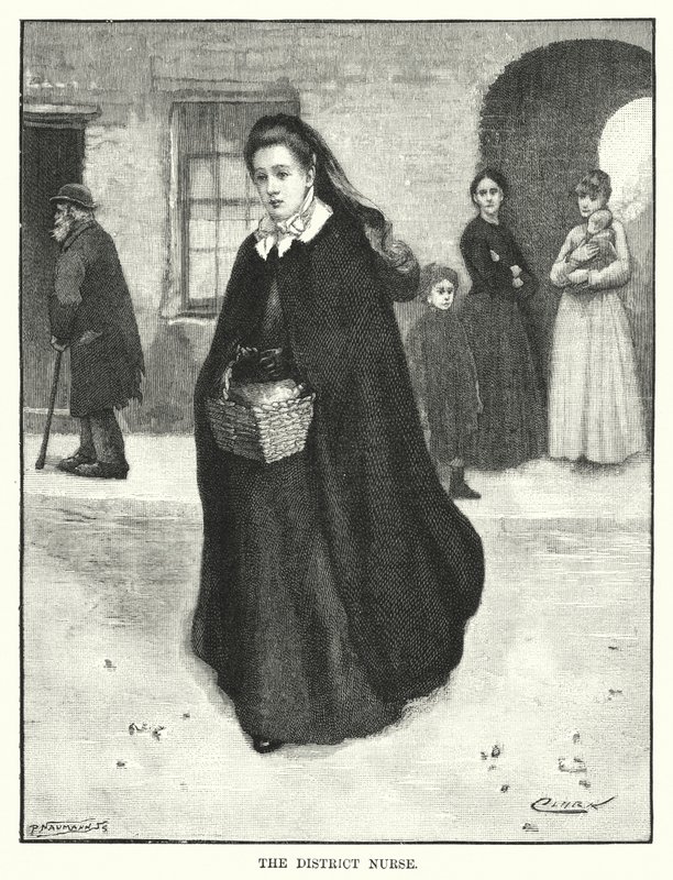 La enfermera del distrito de English School