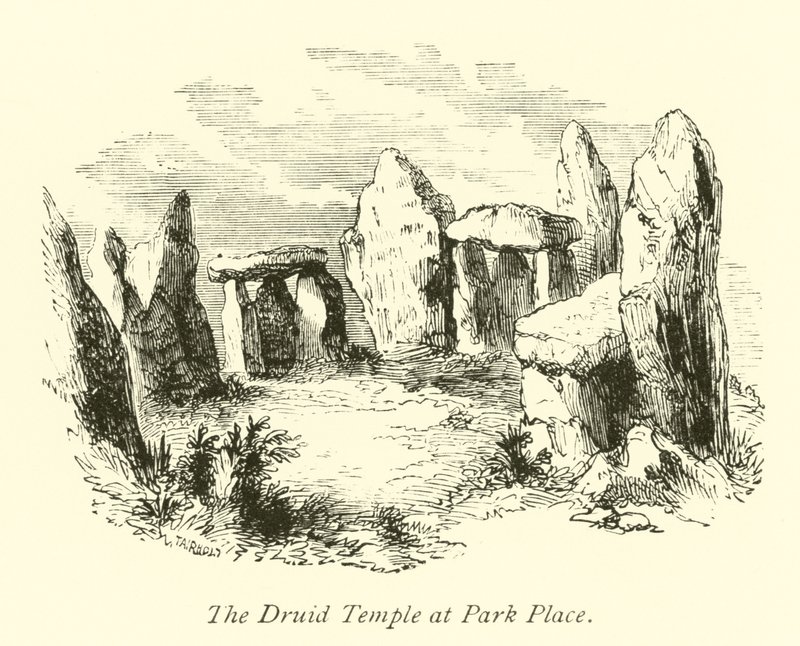 El templo druida en Park Place de English School