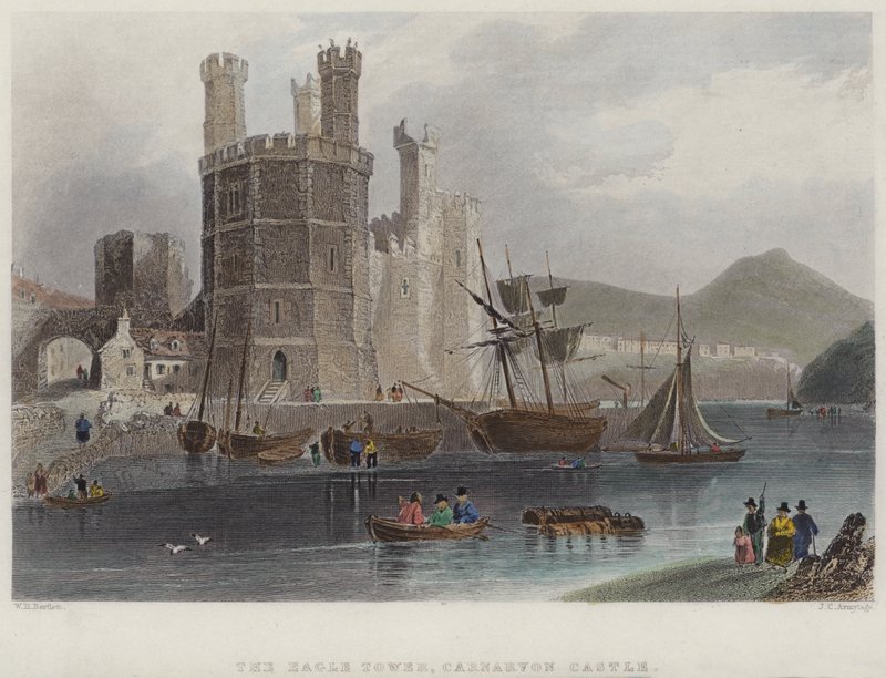 La Torre del Águila, Castillo de Carnarvon de English School