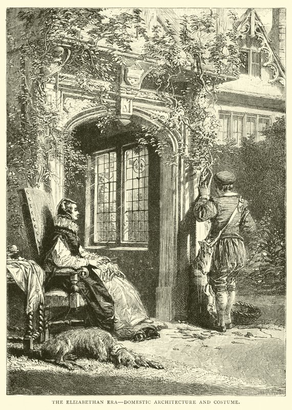 La Era Isabelina, arquitectura doméstica y vestimenta de English School