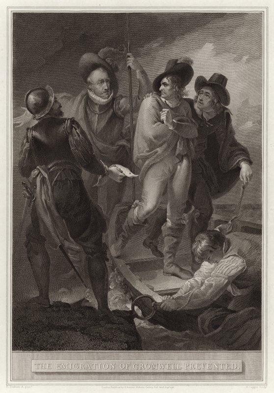 La emigración de Cromwell impedida de English School