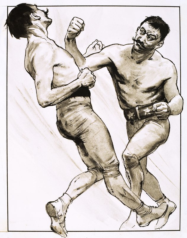 El fin de una era, Rey de los boxeadores a puño limpio, 1973 de English School