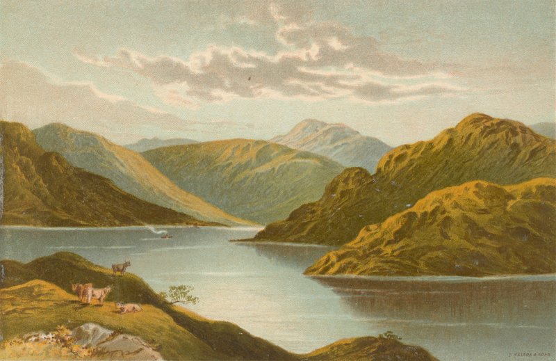 La entrada a Loch Goil de English School