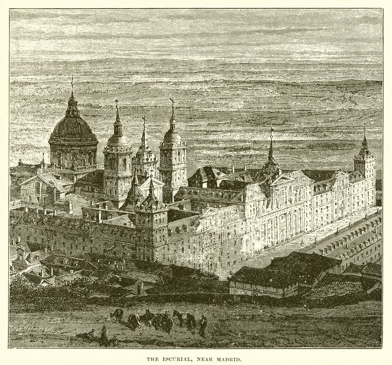 El Escorial, cerca de Madrid de English School