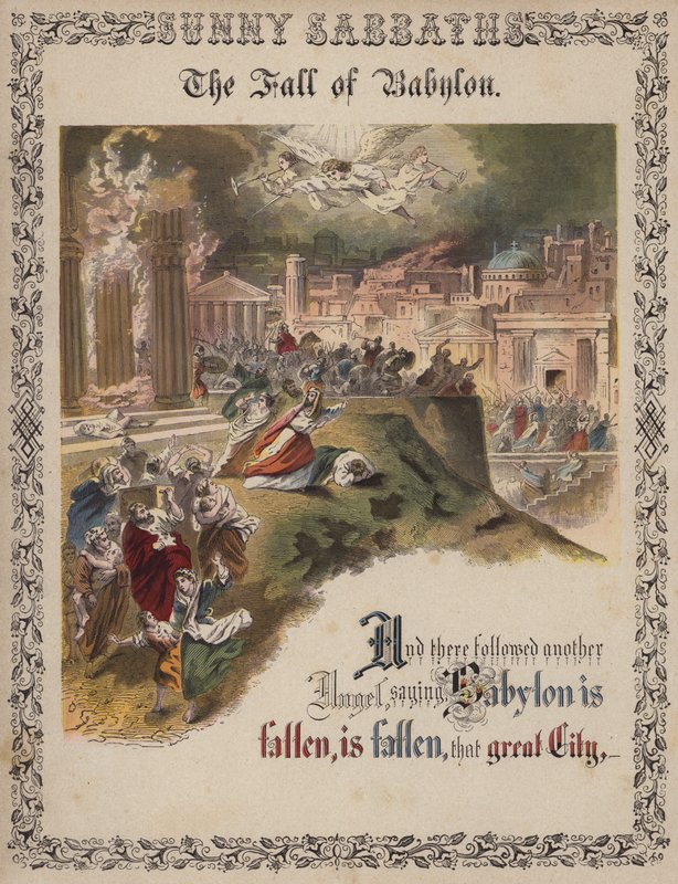 La caída de Babilonia de English School