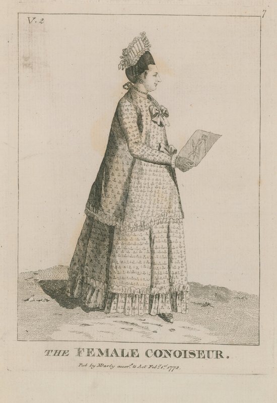 La conocedora femenina de English School