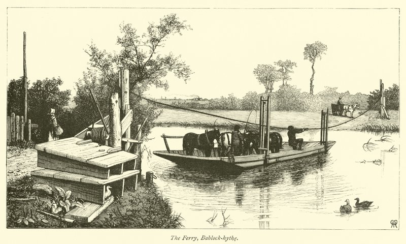 El ferry, Bablock-hythe de English School