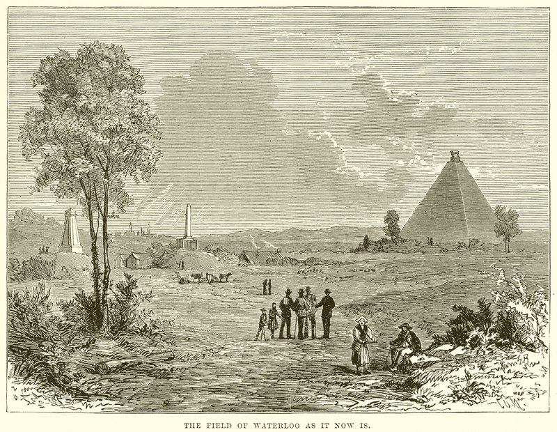El campo de Waterloo como es ahora de English School