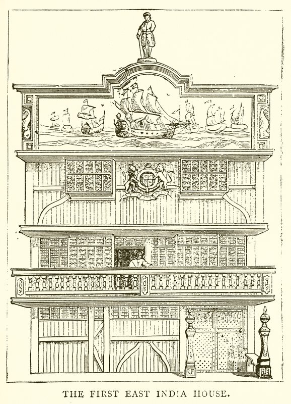 La primera Casa de la India Oriental de English School