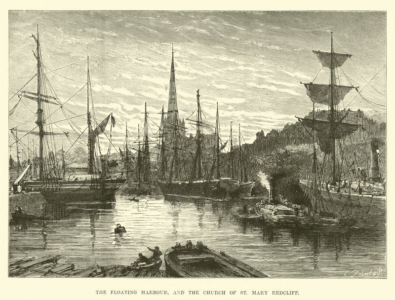 El Puerto Flotante y la Iglesia de Santa María Redcliff de English School