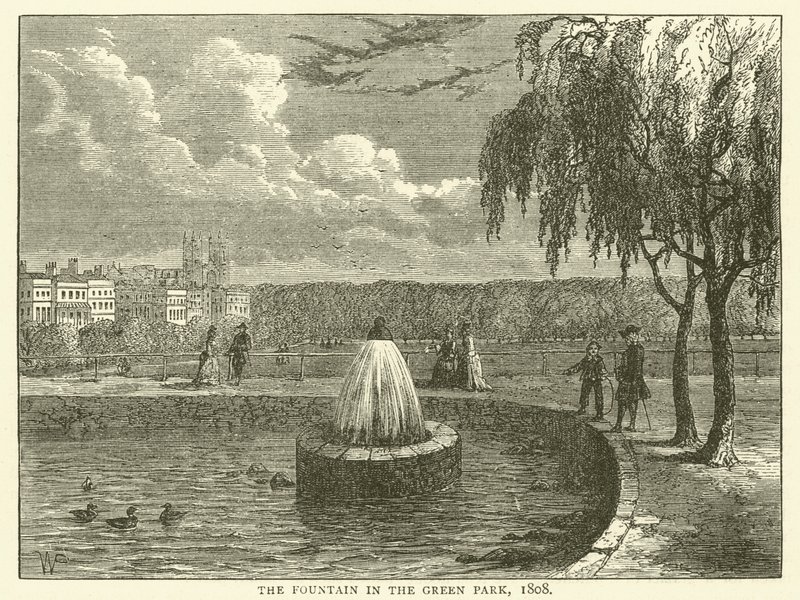 La Fuente en el Green Park de English School