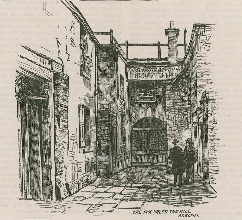 El Zorro Bajo la Colina, Adelphi, Londres de English School