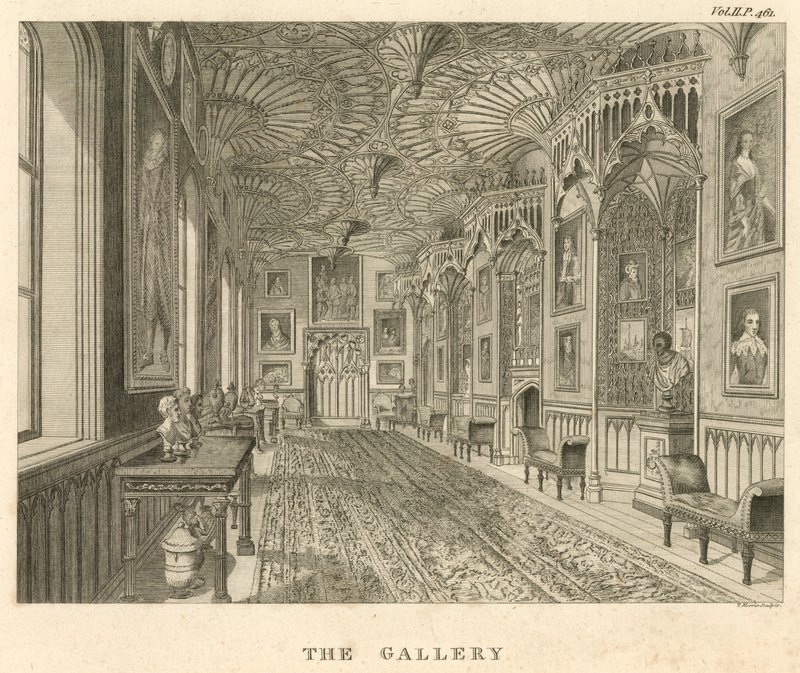 La Galería en Strawberry Hill, Twickenham, Londres de English School
