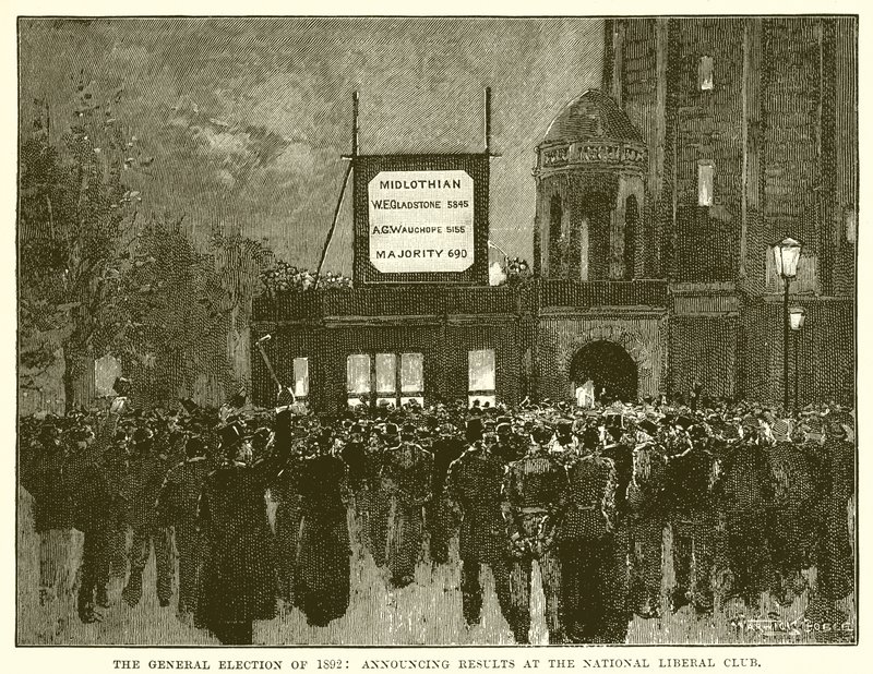 La Elección General de 1892: Anunciando Resultados en el Club Liberal Nacional de English School