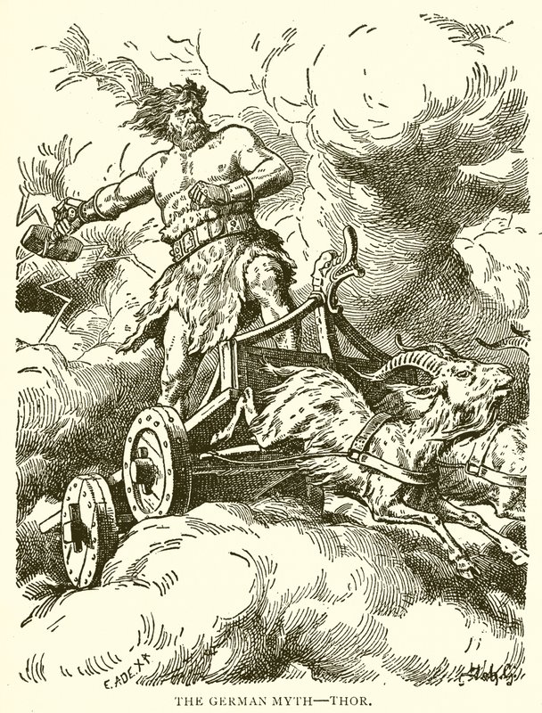 El mito alemán--Thor de English School
