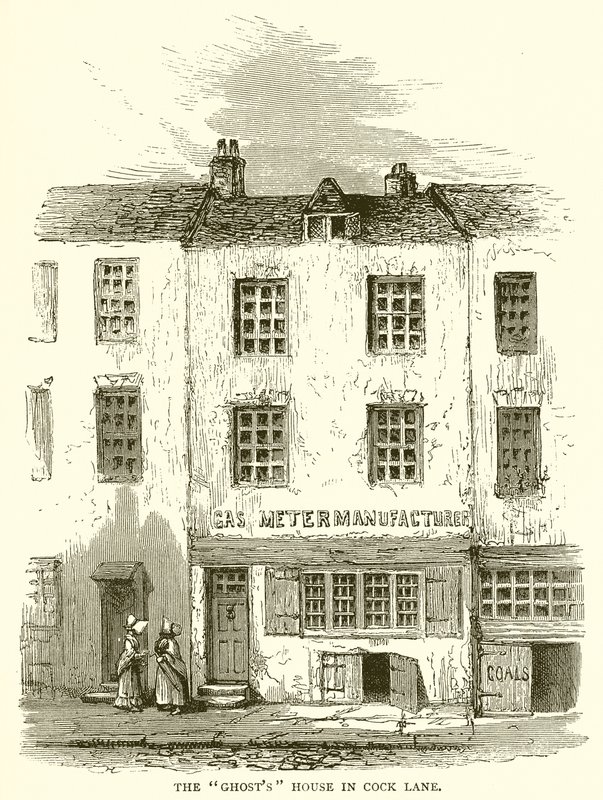 La casa de los fantasmas en Cock Lane de English School