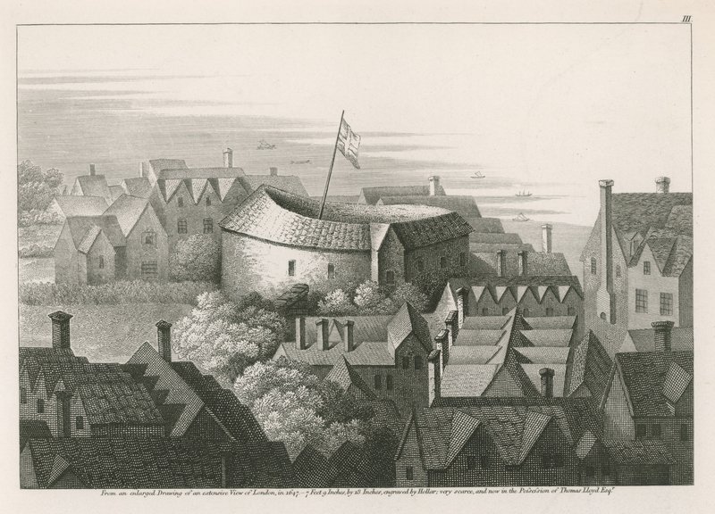 El Teatro Globe, Bankside, Southwark, Londres de English School