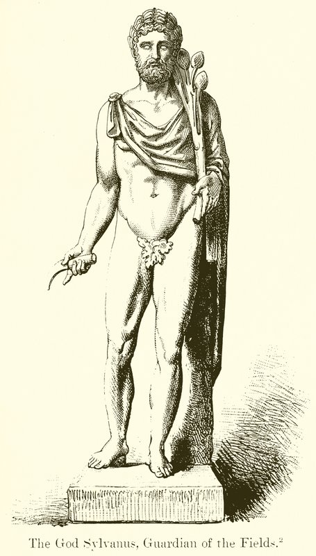 El dios Silvano, guardián de los campos de English School