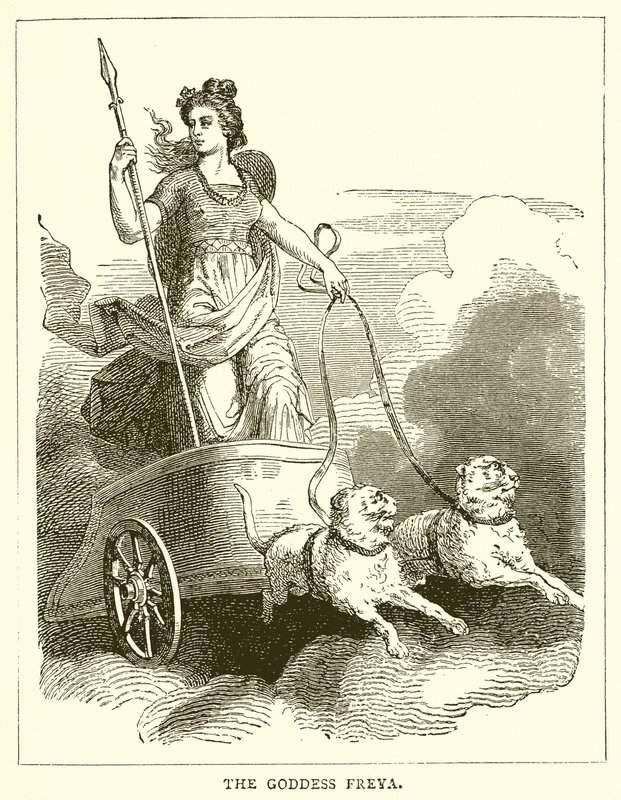 La diosa Freya de English School