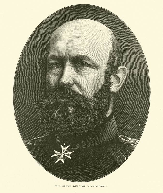El Gran Duque de Mecklemburgo, septiembre 1870 de English School