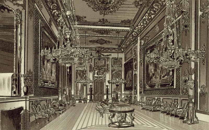 La Gran Sala de Recepciones, Castillo de Windsor de English School