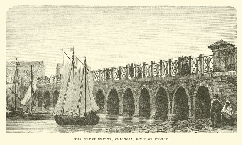 El Gran Puente, Chioggia, Golfo de Venecia de English School