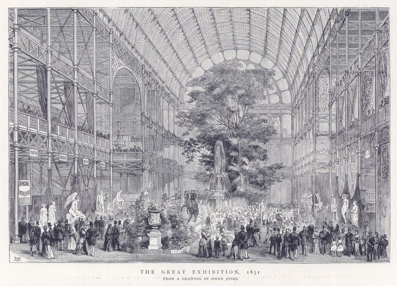 La Gran Exposición, 1851 de English School