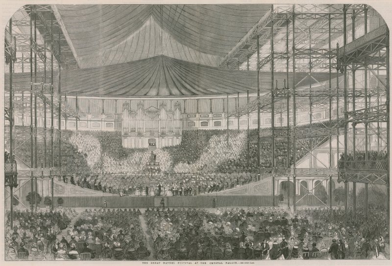 El Gran Festival de Handel en el Palacio de Cristal de English School