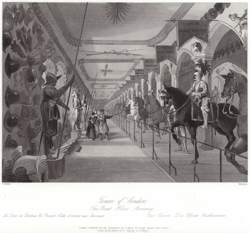 La Gran Armería de Caballos de la Torre de Londres de English School
