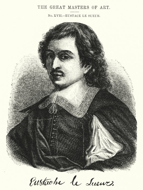 El gran maestro del arte, Eustace Le Sueur de English School
