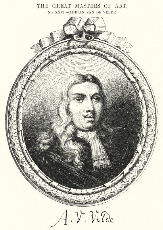 Los grandes maestros del arte, Adrian Van de Velde de English School