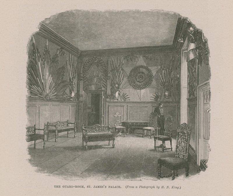 La Sala de Guardia en el Palacio de St. James de English School