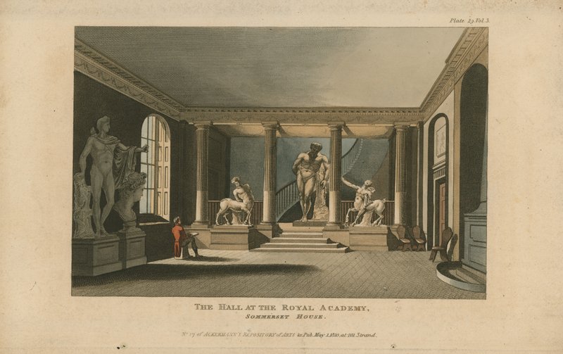 El Salón en la Real Academia, Somerset House de English School