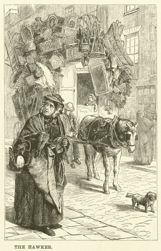 El buhonero (grabado) de English School