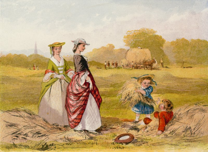 El campo de heno de English School