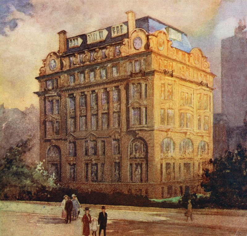 The Head Office of the Anglo-American Oil Co, Ltd, Queen Anne