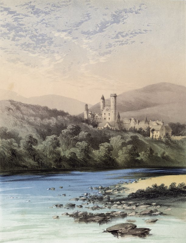 El hogar de las tierras altas, Castillo de Balmoral, Cuadrilla, Frederic Lemoine de English School