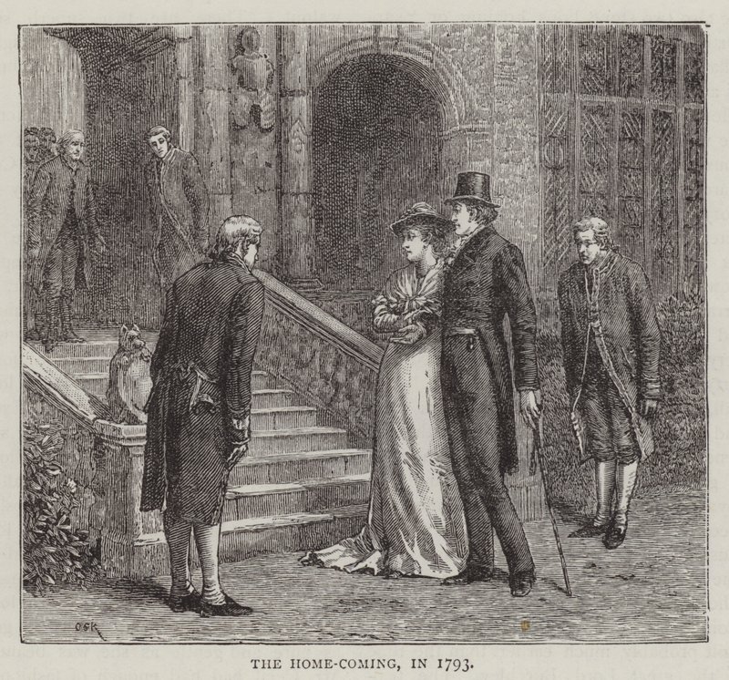 El regreso a casa, en 1793 de English School