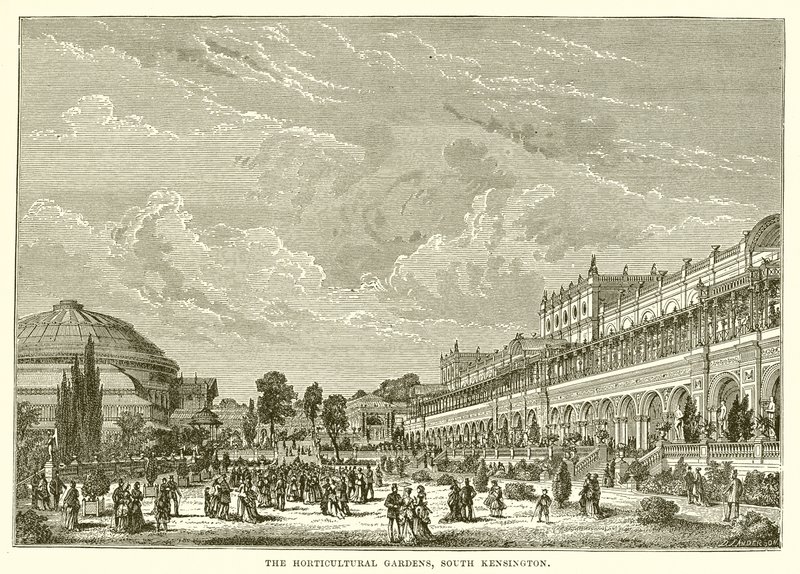 Los Jardines de Horticultura, South Kensington de English School
