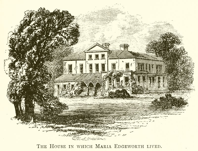 La casa en la que vivió Maria Edgeworth de English School