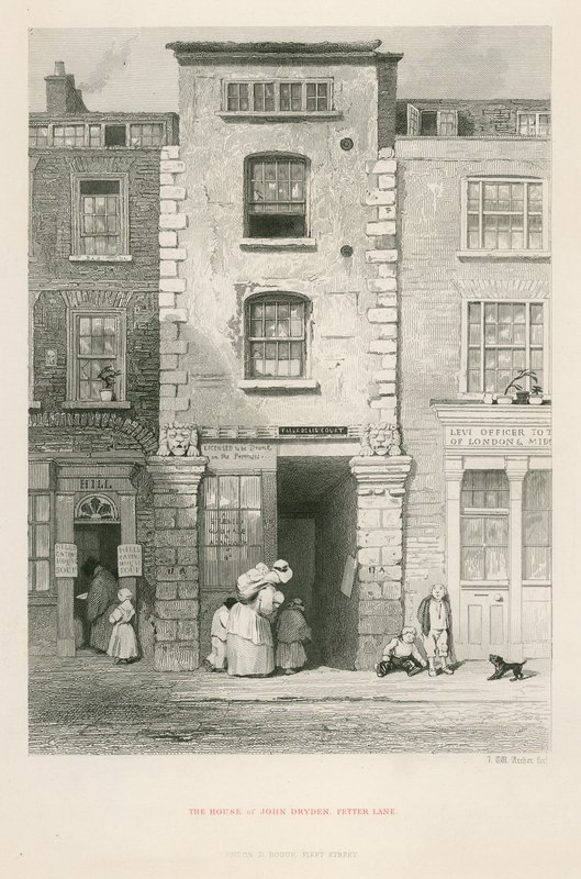 La Casa de John Dryden, Fetter Lane de English School