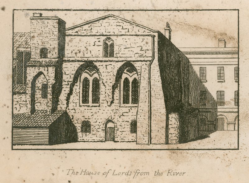 La Cámara de los Lores desde el Río de English School