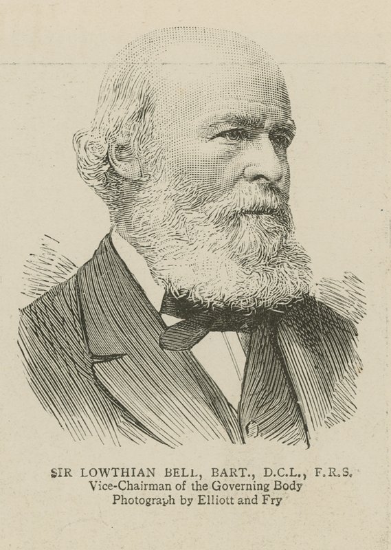 El Instituto Imperial: Sir Lowthian Bell, Vicepresidente del Cuerpo Gobernante de English School