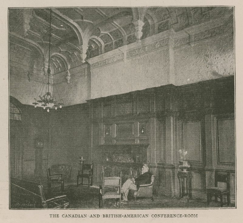 El Instituto Imperial: La sala de conferencias canadiense y británico-americana de English School